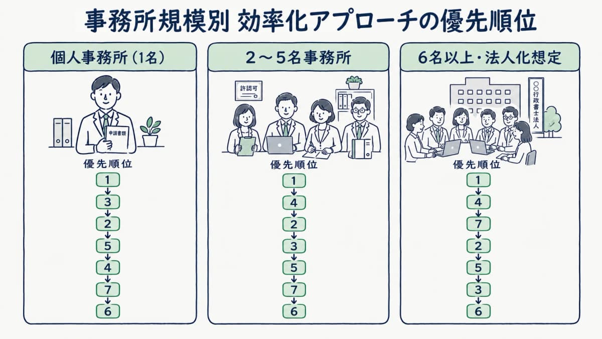 規模別優先順位
